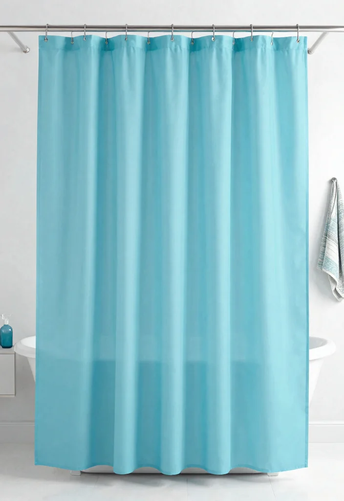 12 Fancy Shower Curtains That Look High-End Without the Price Tag - 5. Minimalist Solid Colors 1