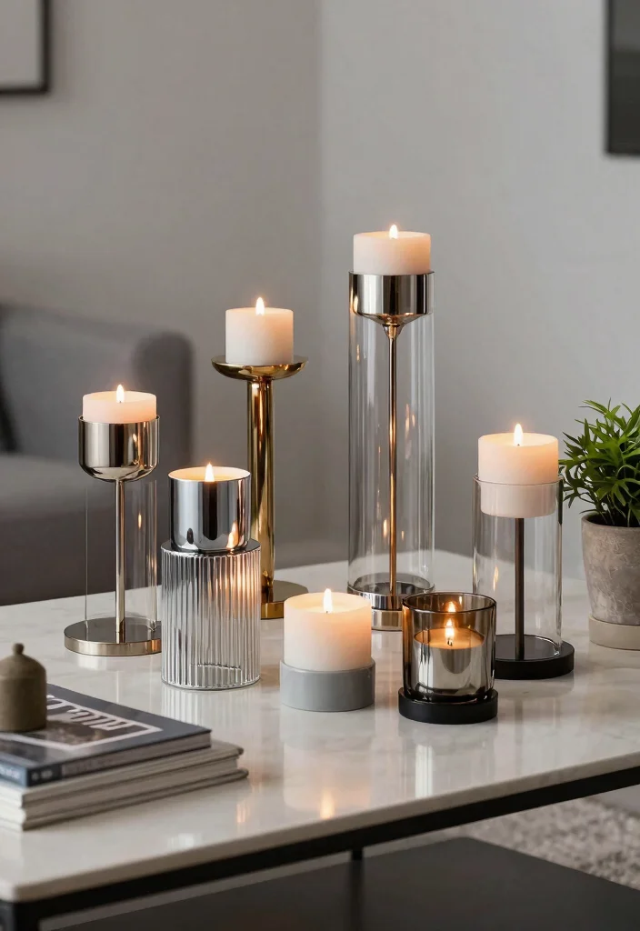 12 Ikea Candle Holder Ideas That Look High-End With Simple Hacks - 12. Candle Holder Clusters: A Group of Different Styles 1