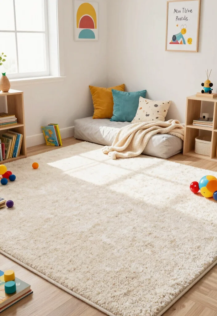 12 Kids Room Carpet Ideas That Hide Stains and Spills - 7. Soft and Plush Options 1
