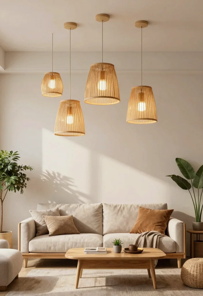 12 Pendant Light Shades That Soften Harsh Bulb Glare - 3. Natural Bamboo Beauties 1