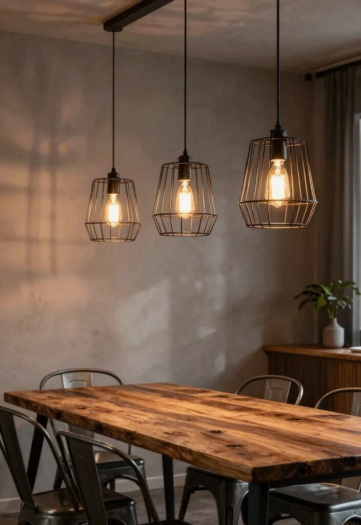 12 Pendant Light Shades That Soften Harsh Bulb Glare - 6. Industrial Wire Frames 1