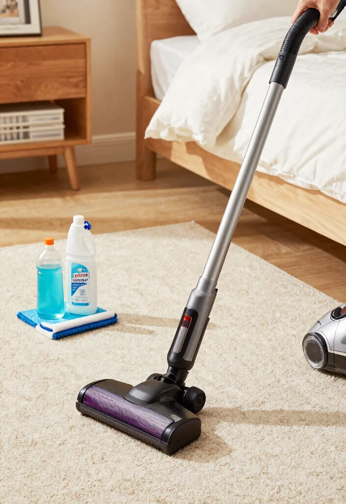 12 Rug on Carpet Bedroom Ideas That Actually Stay in Place - 11. Caring for Your Rugs and Carpet 1