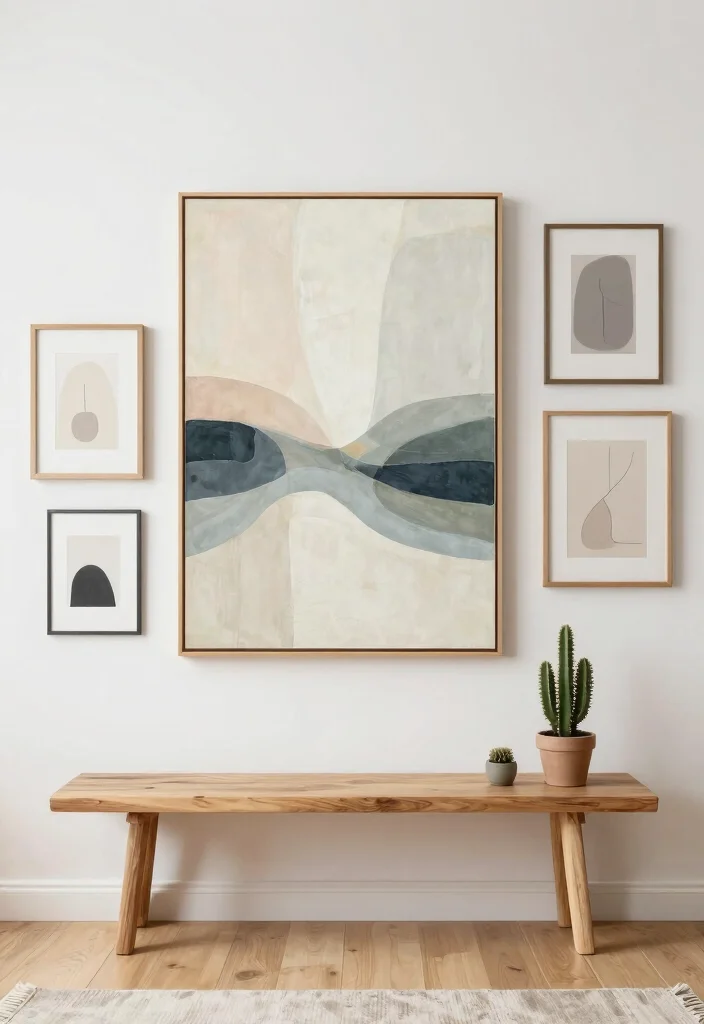 12 Wall Decor Items That Fill Blank Walls Without Looking Busy - 1. Minimalist Framed Art 1