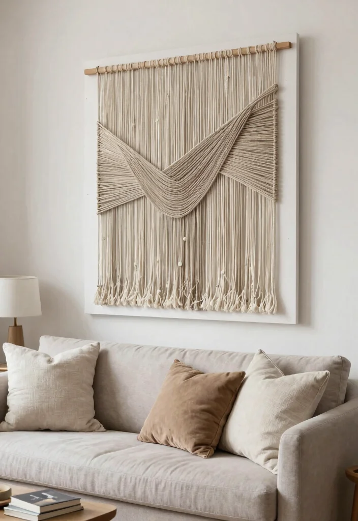 12 Wall Decor Items That Fill Blank Walls Without Looking Busy - 10. Simple String Art 1