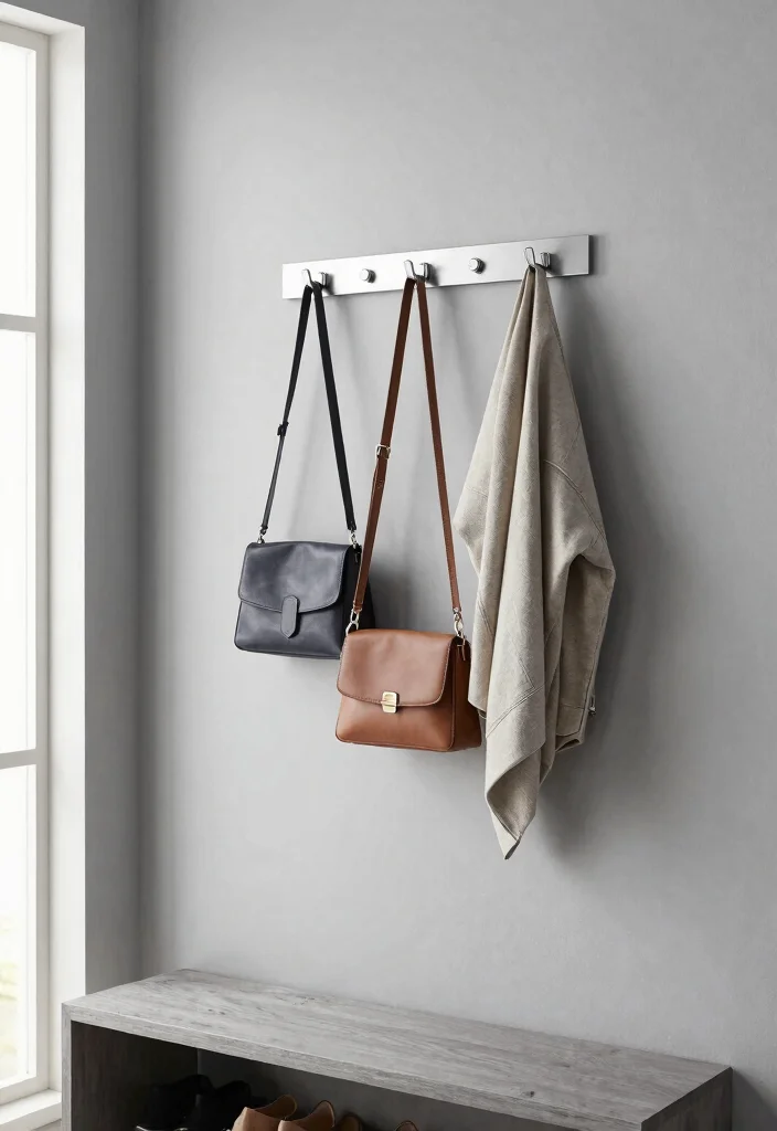 12 Wall Decor Items That Fill Blank Walls Without Looking Busy - 12. Simple Wall Hooks 1