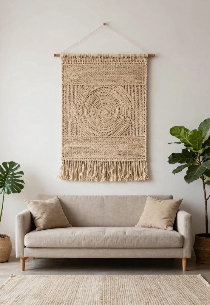 12 Wall Decor Items That Fill Blank Walls Without Looking Busy - 2. Woven Wall Hangings 1