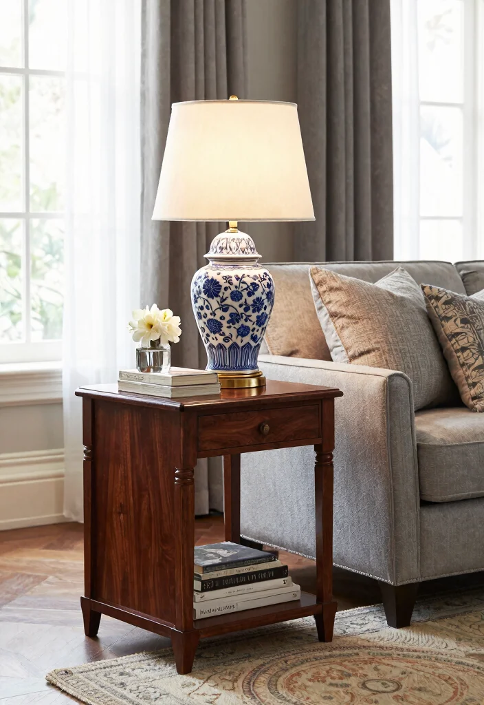 14 Ginger Jar Lamp Ideas That Work in Modern and Traditional Homes - 1. The Classic Blue and White Ginger Jar Lamp 1