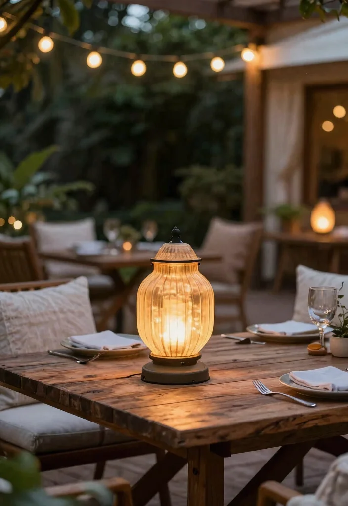 14 Ginger Jar Lamp Ideas That Work in Modern and Traditional Homes - 13. Ginger Jar Lamps for Outdoor Spaces 1