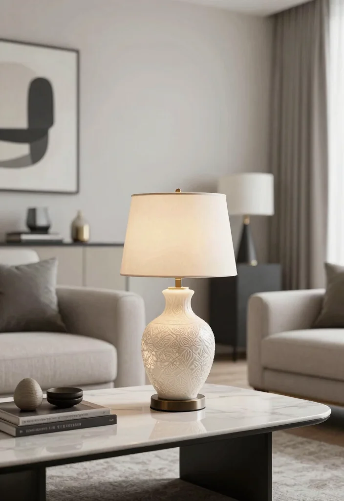14 Ginger Jar Lamp Ideas That Work in Modern and Traditional Homes - 7. Blending Modern and Traditional Styles 1