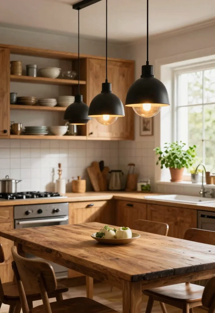 14 Globe Pendant Light Ideas for Any Room on a Budget - 2. Industrial Style Globe Pendants 1