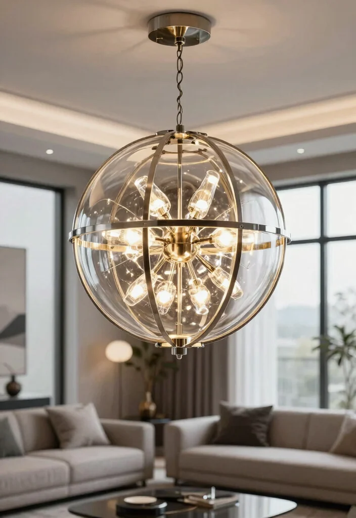 14 Globe Pendant Light Ideas for Any Room on a Budget - 9. Statement Globe Pendants 1
