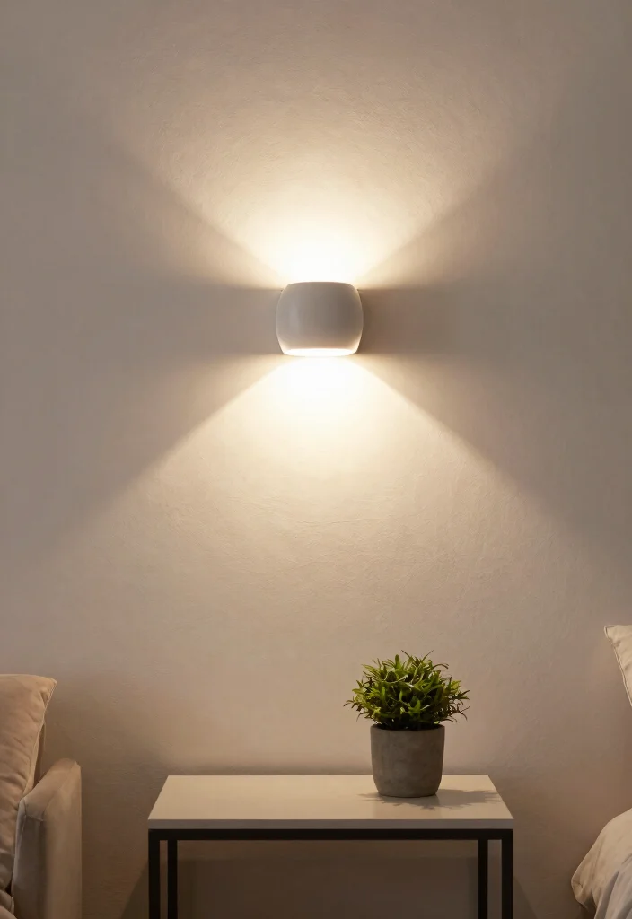 14 Lamp Table Decor Ideas That Don't Crowd the Surface - 12. Modern Wall Lamps 1