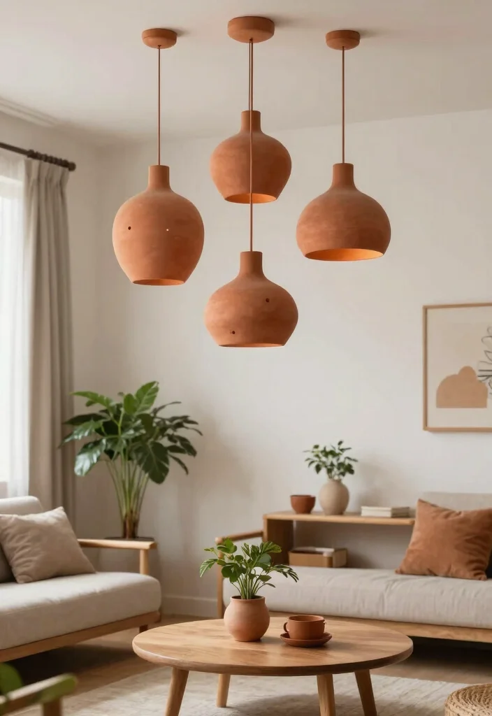 14 Terracotta Pendant Light Ideas That Add Warmth Without Feeling Heavy - 10. Eco-Friendly Choices 1