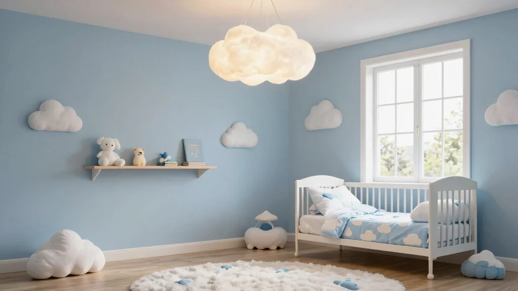 15 Cloud Pendant Light Ideas for Kids' Rooms and Nurseries