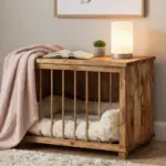 15 Dog Crate Nightstand Ideas That Hide the Cage Completely