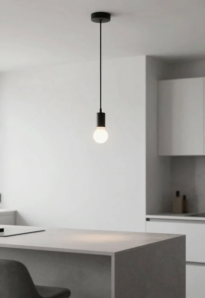 15 Modern Pendant Light Picks That Work Over Islands and Counters - 3. Minimalist Brightness 1
