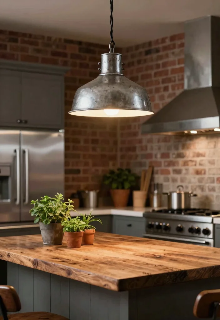 15 Modern Pendant Light Picks That Work Over Islands and Counters - 7. Industrial Chic 1