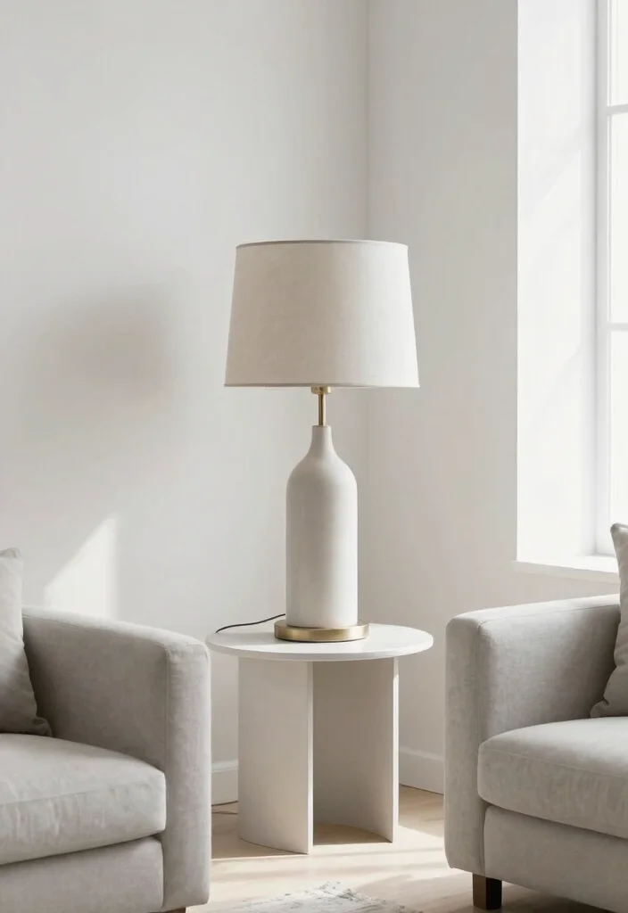 15 Old Lamp Shade Ideas That Look Vintage - 14. Minimalist Vintage Shades 1