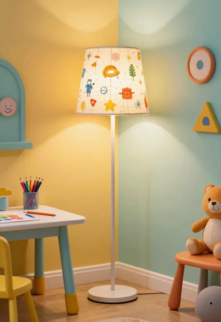 15 Old Lamp Shade Ideas That Look Vintage - 9. Whimsical Paper Shades 1