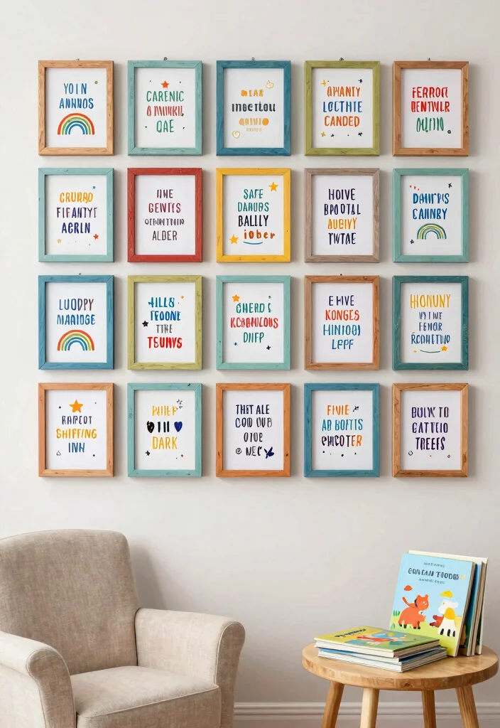 18 Nursery Wall Decor Ideas That Grow With Your Child - 5. Inspirational Quotes 1