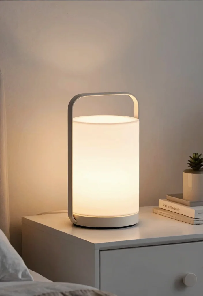 18 Table Lamps for Bedroom Nightstand Ideas That Don't Take Over - 11. Foldable Table Lamps 1