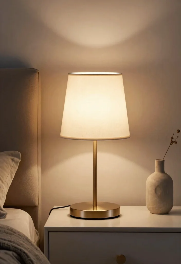 18 Table Lamps for Bedroom Nightstand Ideas That Don't Take Over - 14. Swivel Lamps 1
