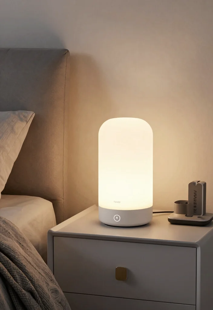 18 Table Lamps for Bedroom Nightstand Ideas That Don't Take Over - 7. Smart Table Lamps 1