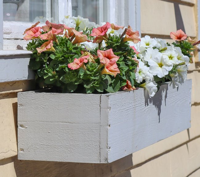 attach window planter boxes