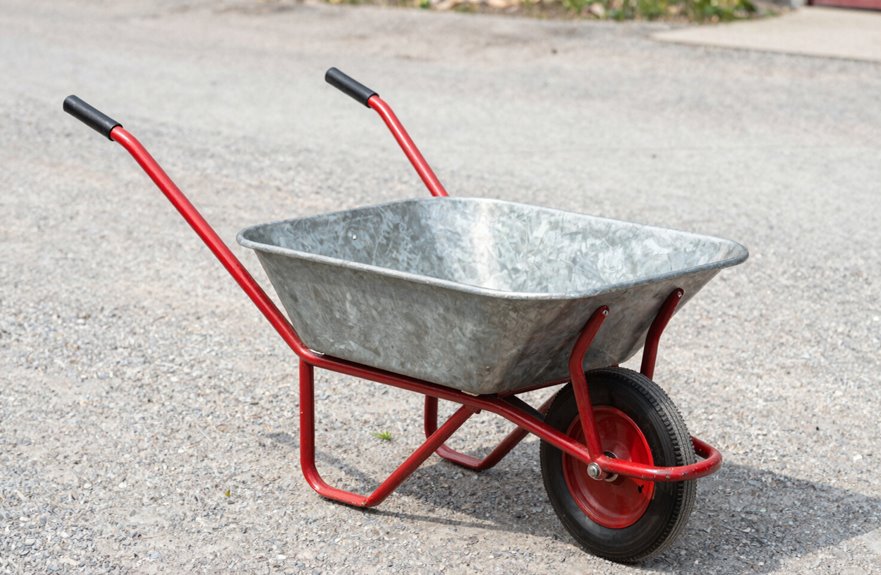 How Much Does a Budget-Friendly Wheelbarrow Cost Under $100? 1 budget wheelbarrows under 100 steel or poly