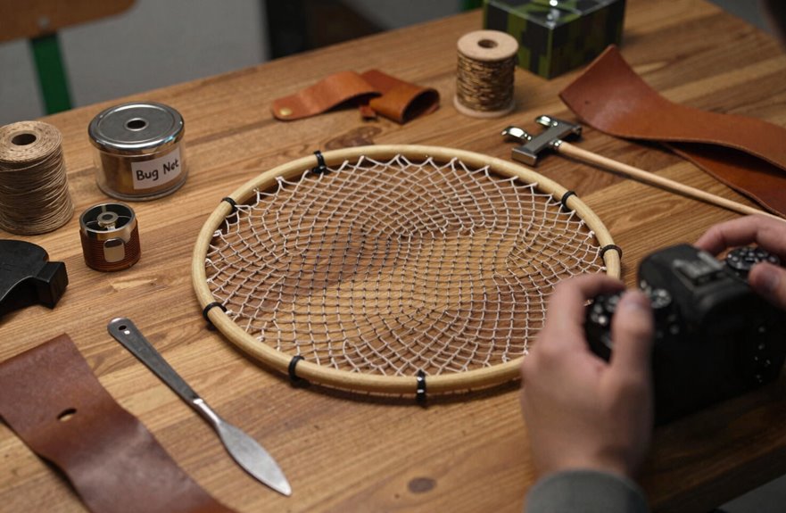 build bug net with loom crafting