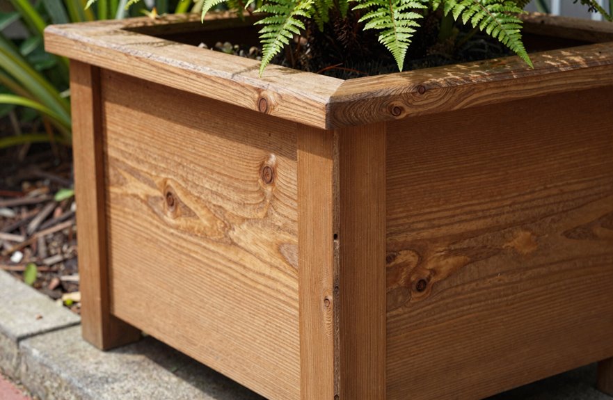 The 6 Most Durable Materials for Outdoor Planters 5 cedar planters durable natural aging gracefully