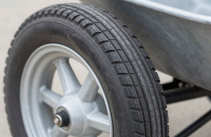 common 4 5 4 8 wheelbarrow tires