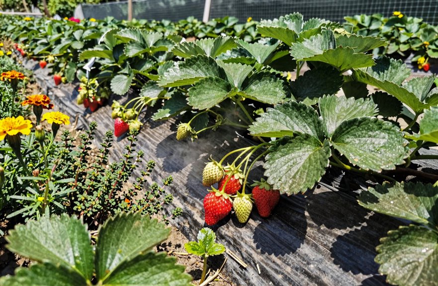5 Ways to Protect Strawberry Plants From Animals 5 companion planting and pepper spray protection