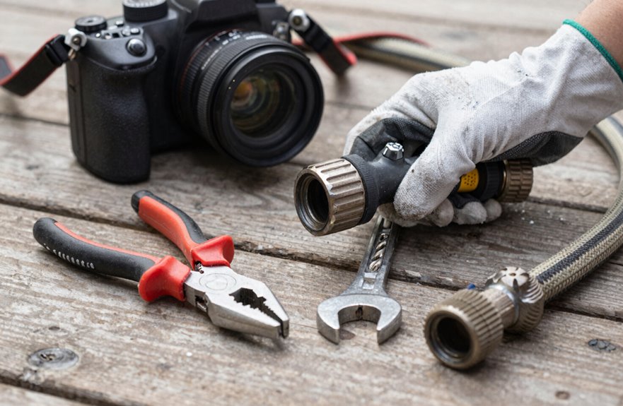 cutting damaged hose end repair cost effective