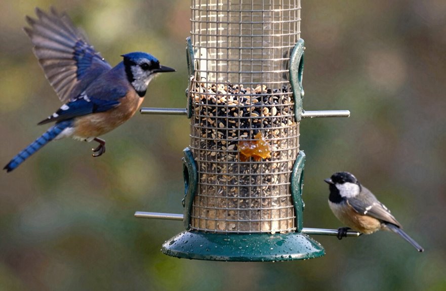 7 Top-Rated Squirrel Repellent Bird Feeders for 2027 4 double cage suet feeder pest proof easy refills