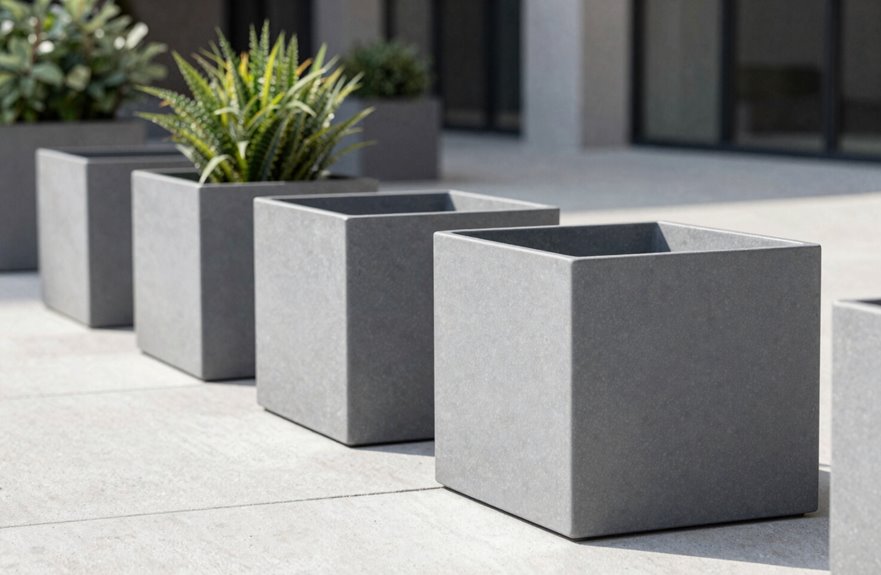 The 6 Most Durable Materials for Outdoor Planters 4 fiberglass planters durable lightweight uv stable
