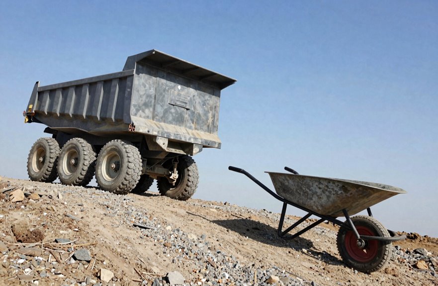 four wheel stability on slopes