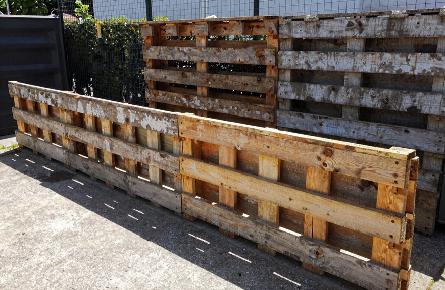 free or cheap fence materials locally