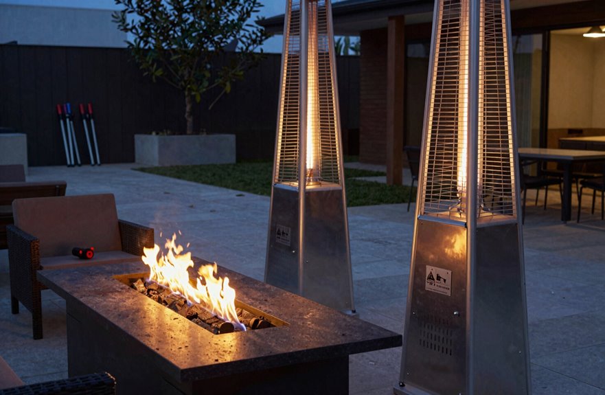 7 Key Differences Between Gas Fire Pits and Patio Heaters 5 gas fire pits demand maintenance patio heaters safer