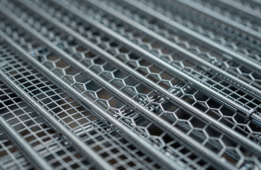 hex mesh vs hardware cloth structural difference