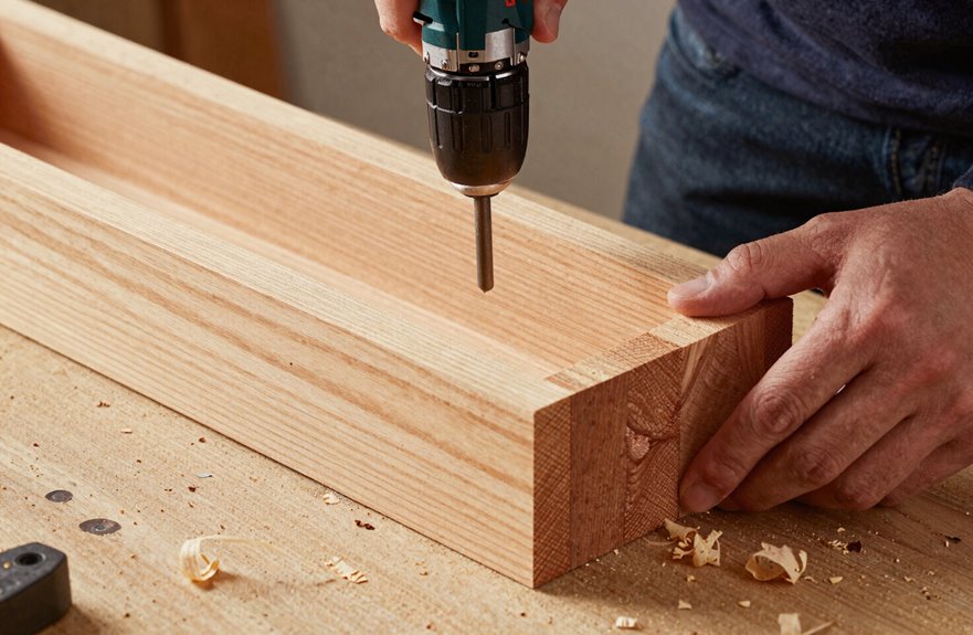 10 Steps to Build a Wood Planter Box 5 hidden pocket hole planter joints