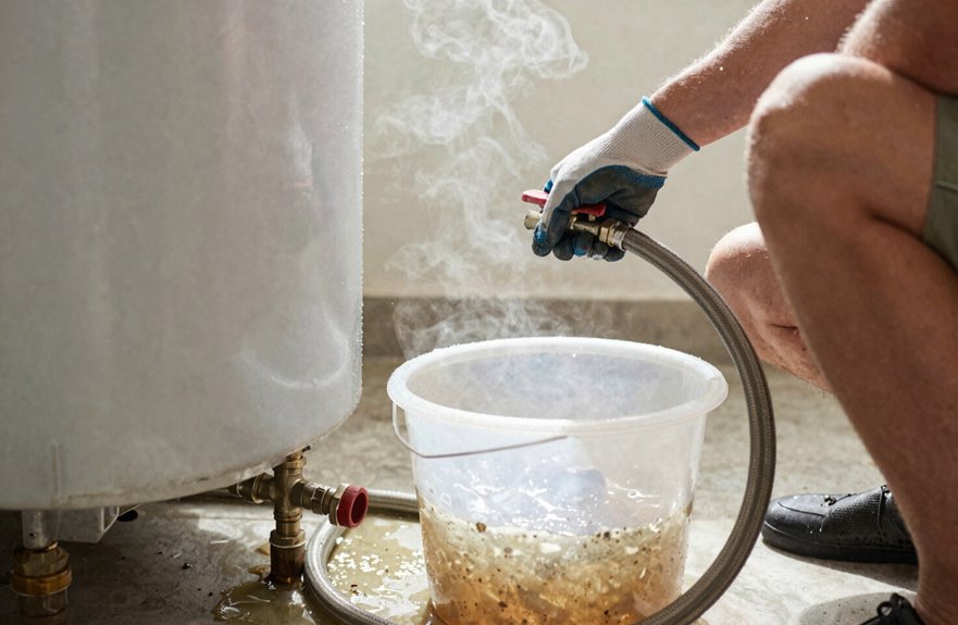 Flush Your Water Heater With a Garden Hose in 6 Steps 4 hot water tank drain instructions