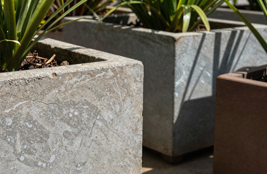 The 6 Most Durable Materials for Outdoor Planters 1 lightweight fiberglass durable construction
