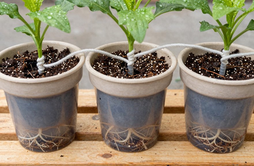 How to Use Self-Watering Wick Pots in 6 Simple Steps 4 lightweight well draining wick mix
