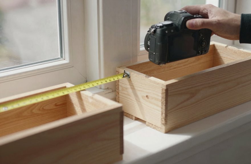 measure window trim and overhang