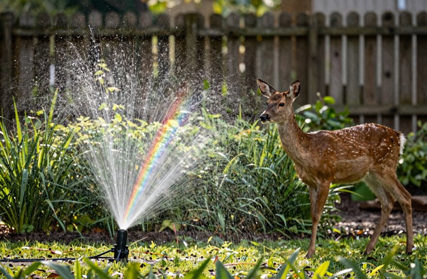 5 Proven Ways to Repel Deer From Your Garden 4 motion sprinkler deer deterrent strategy