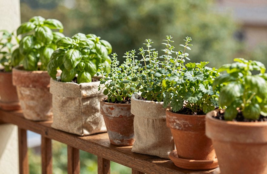 non plastic breathable herb bags