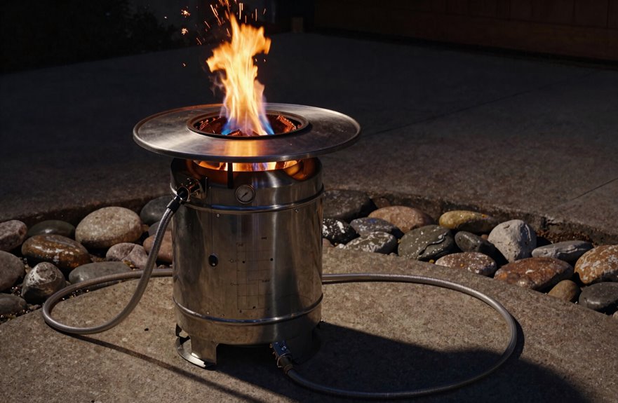 propane burn time calculation factors
