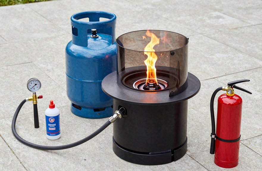 propane pit safety inspection routine