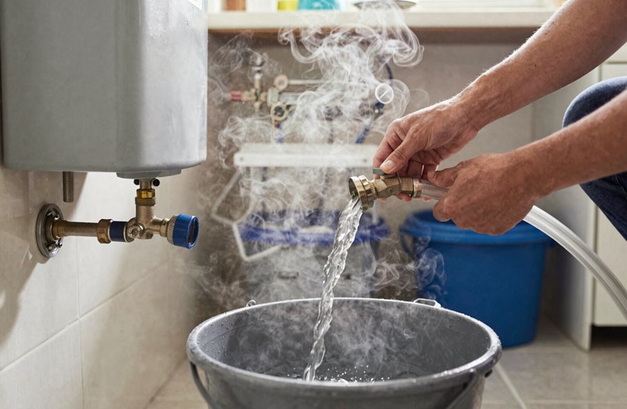 Flush Your Water Heater With a Garden Hose in 6 Steps 1 sediment buildup signals flushing needed